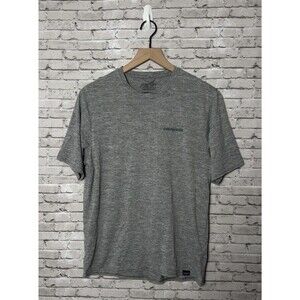 Patagonia Men's Capilene Cool Daily Graphic ShirtFeather Grey Men's Small